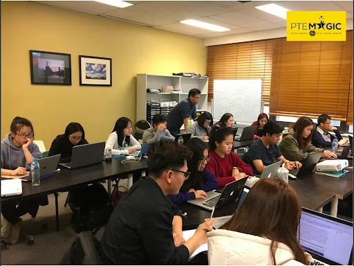 chứng chỉ pte thu hút nhiều người tham gia học và thi