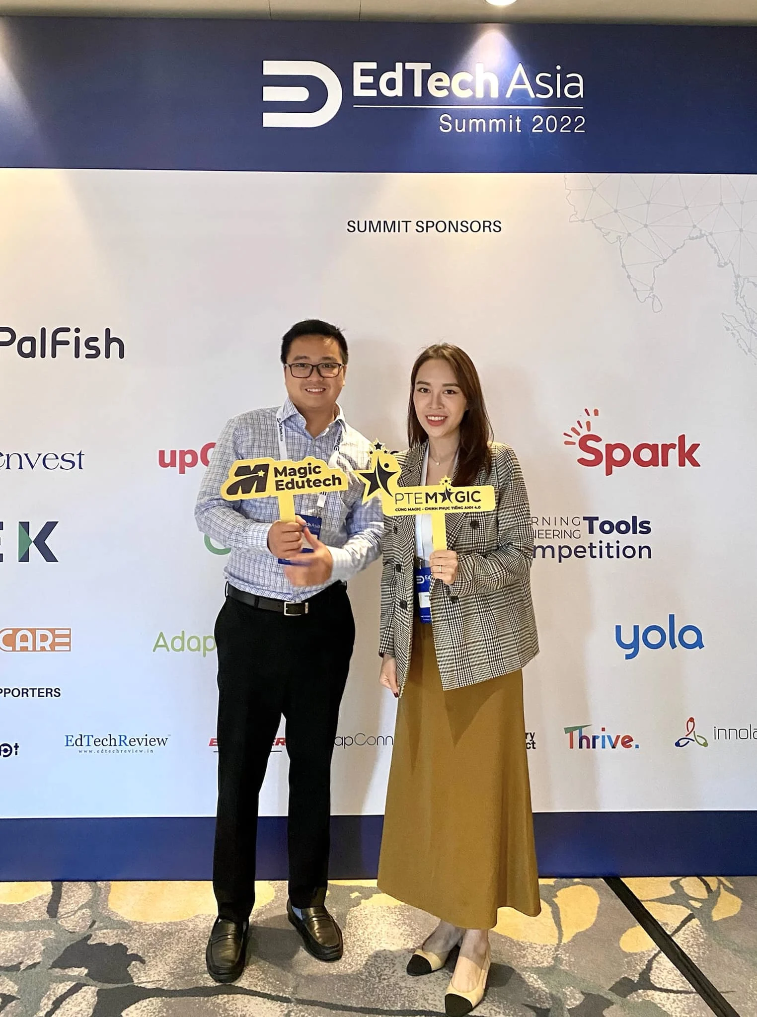 pte magic tham gia su kien edtech asia summit 2022