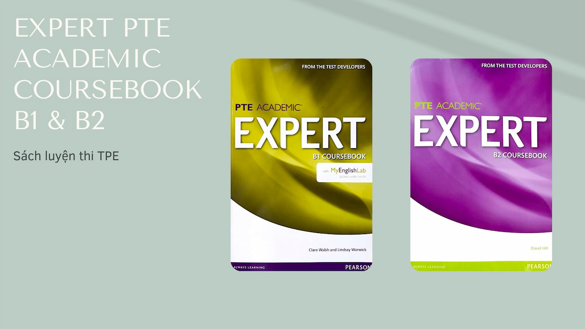 sách expert pte academic coursebook b1 b2
