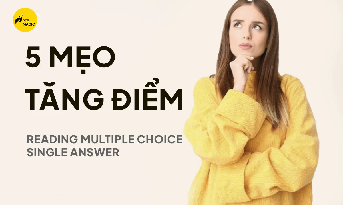 PTE Reading Multiple Choice Single Answer