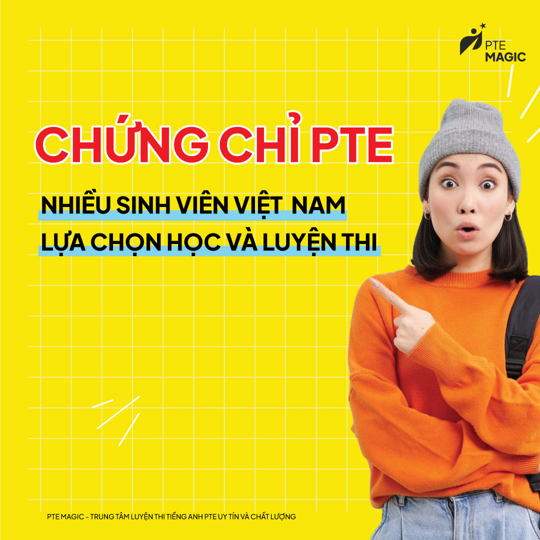 Sinh viên học chứng chỉ pte