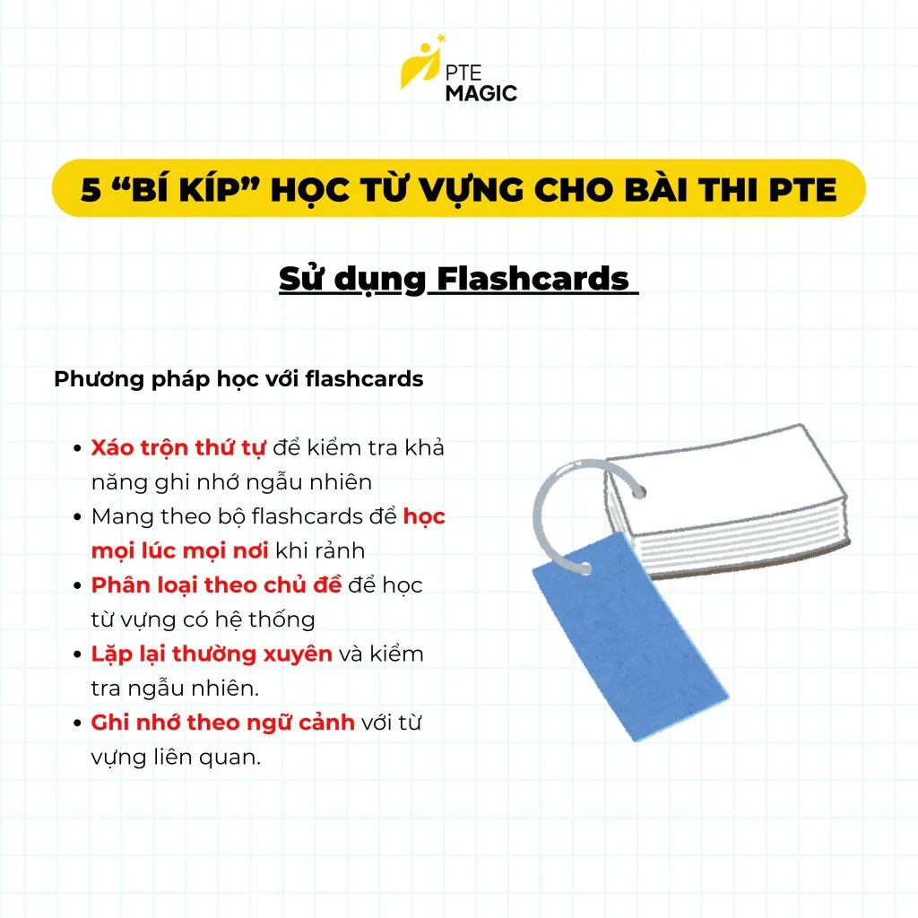 Sử dụng Flashcards