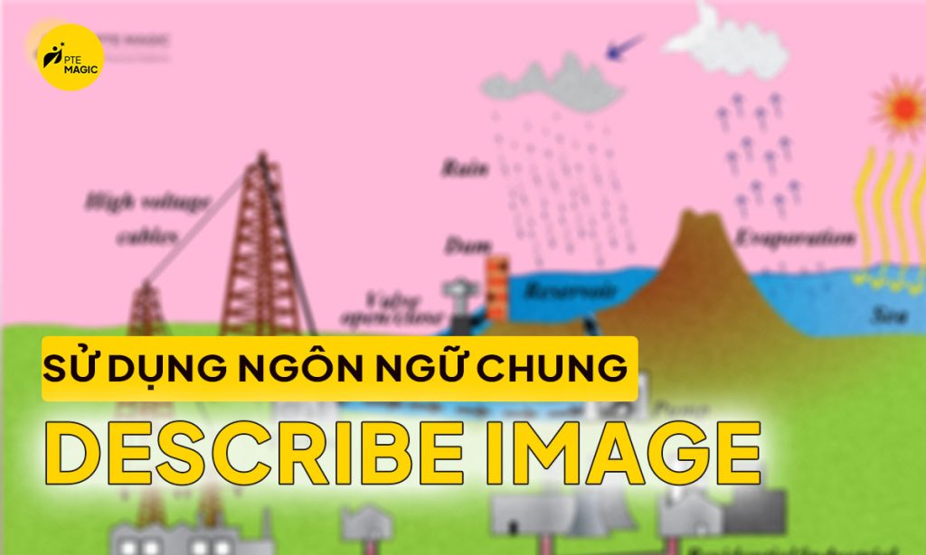 Ngôn ngữ chung khi làm bài PTE Describe Image