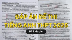 Đáp án đề thi Tiếng Anh tốt nghiệp THPT 2025