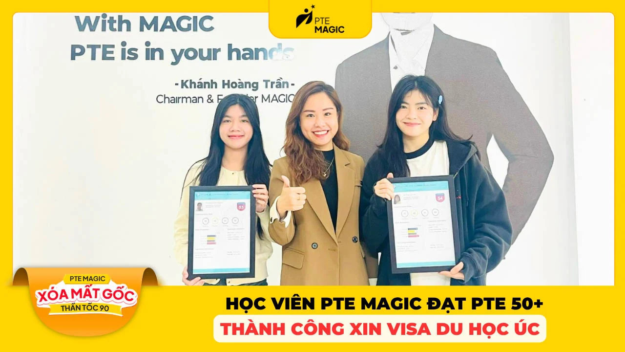 thanh cong chinh phuc pte 50 và visa du hoc uc
