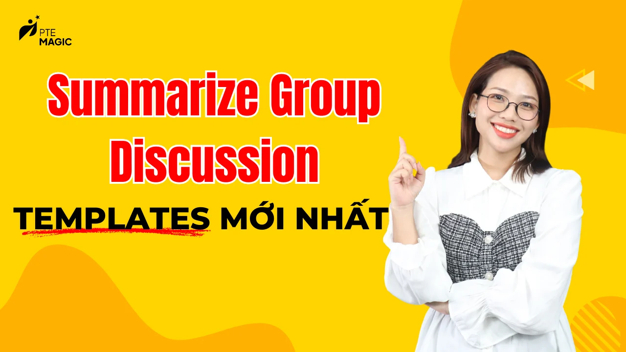 pte summarize group discussion template