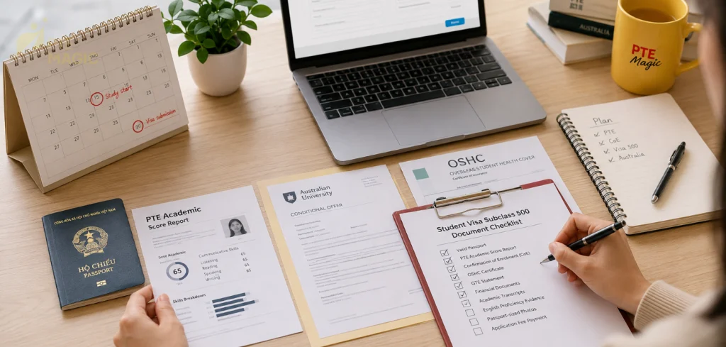 Các bước nộp hồ sơ Visa du học