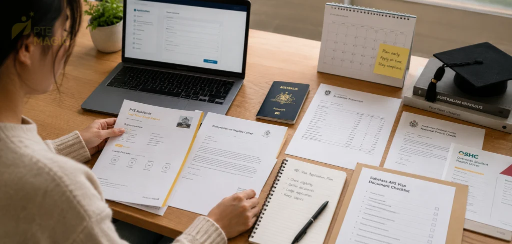 Các bước nộp Visa tạm trú tốt nghiệp