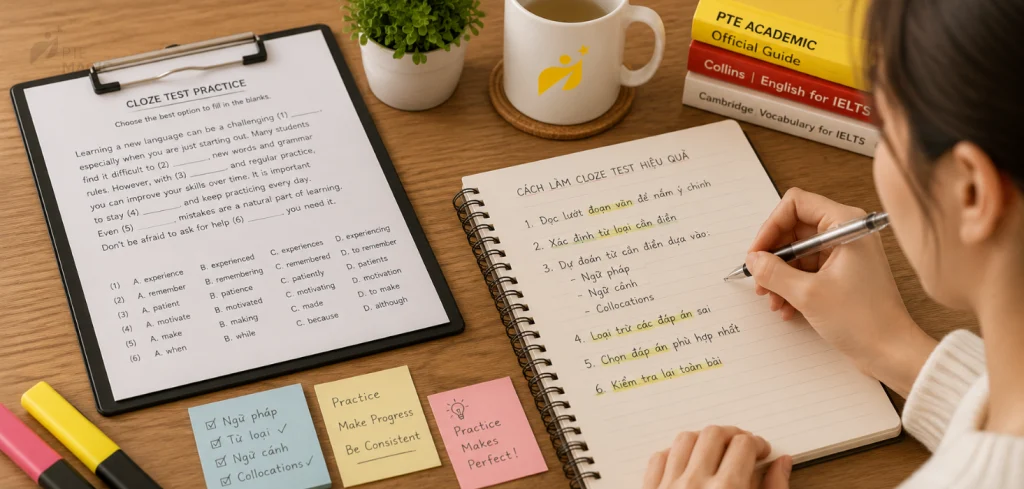 Cách làm Cloze TEst hiệu quar