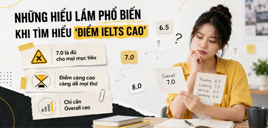 Học viên tra cứu lộ trình học IELTS theo mục tiêu band tại PTE Magic