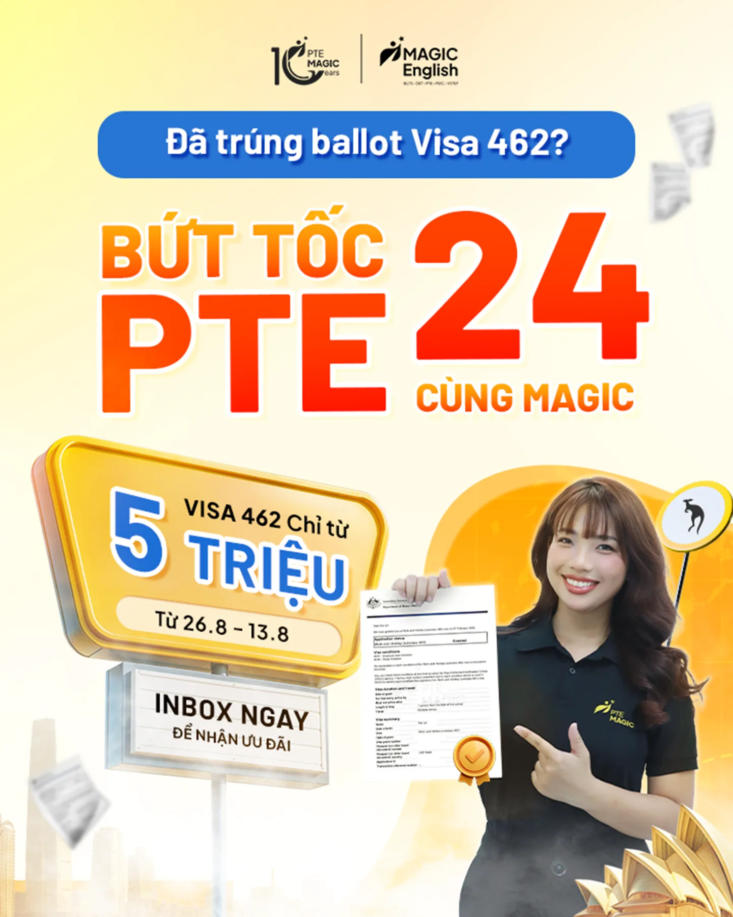 Bứt tốc PTE 24 cùng Magic